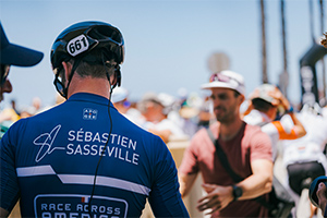 Sébastien Sasseville takes on the Race Across America
