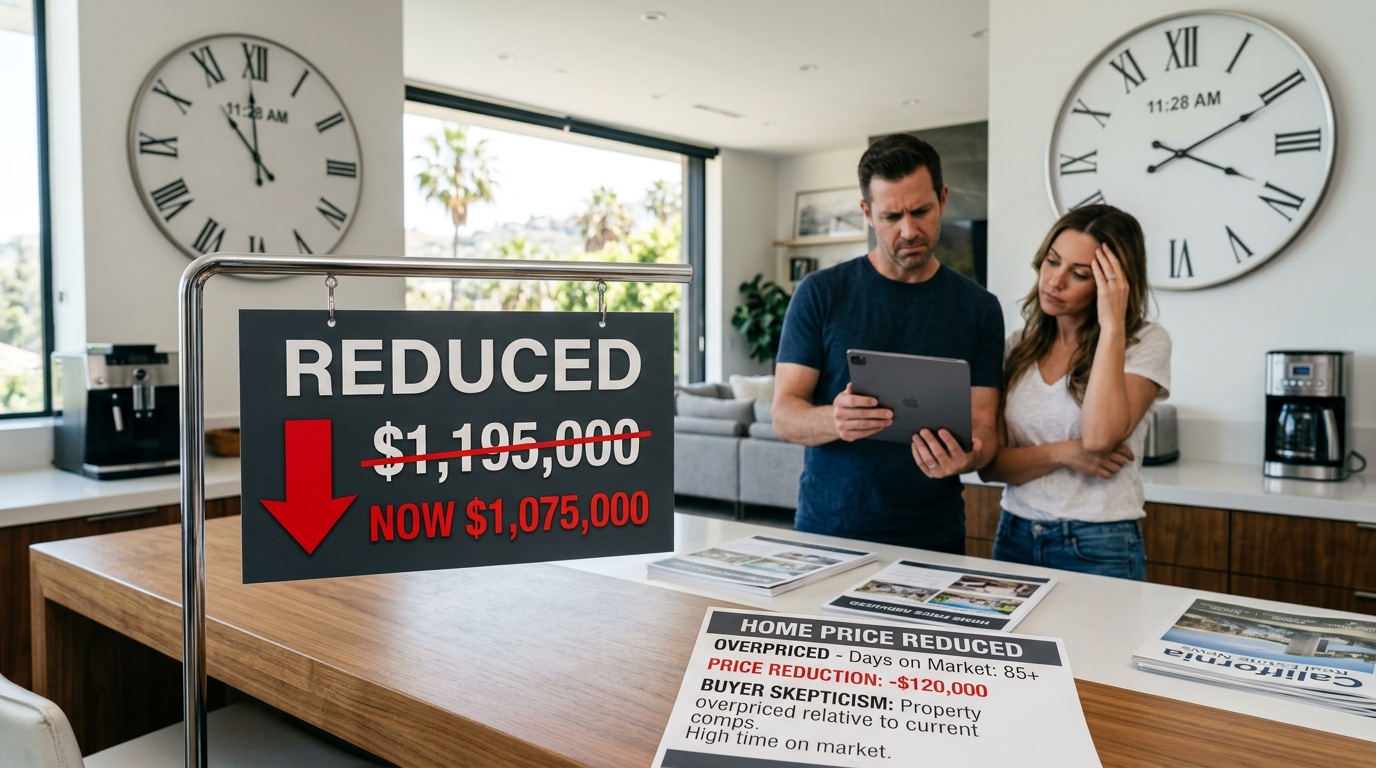 Overpricing Your Home: When Ambition Becomes a Costly Mistake