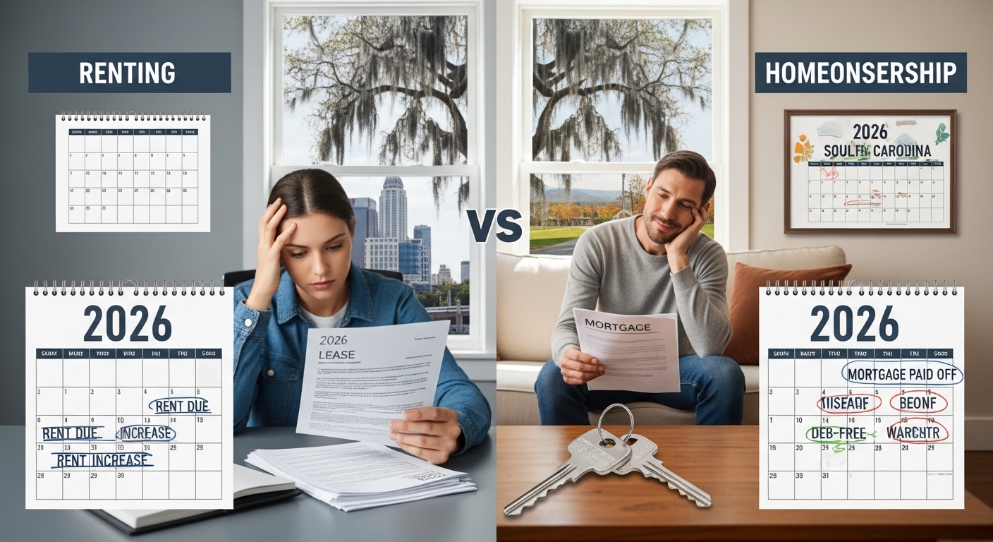 Rent vs. Buy: Why 2026 Favors Homeownership in South Carolina