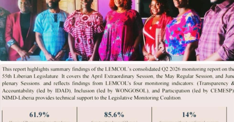LEMCOL Report: Legislature Gains on Transparency, But Quorum Violations and Falling Women’s Participation Raise Concern | News