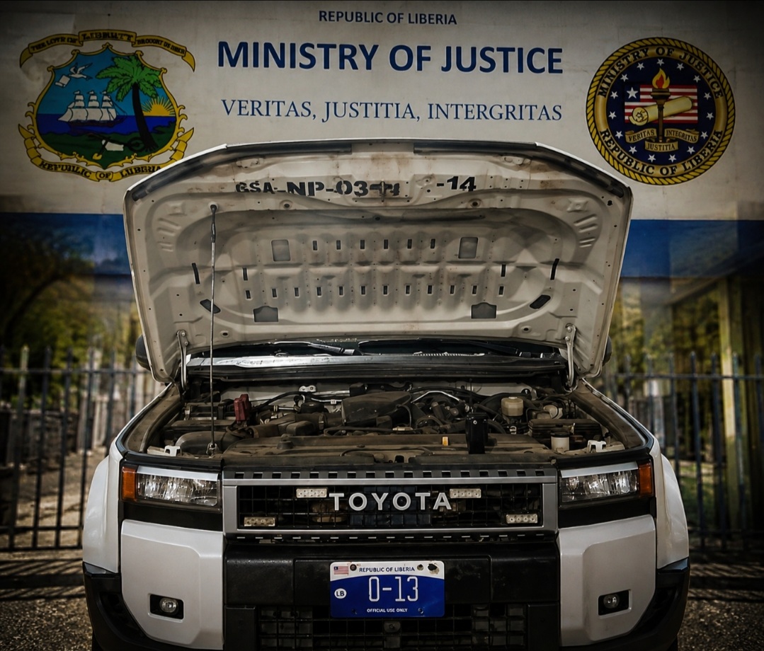 Justice Ministry Rejects Drug Cartel Claims Over Minister Tweh’s Official Vehicle