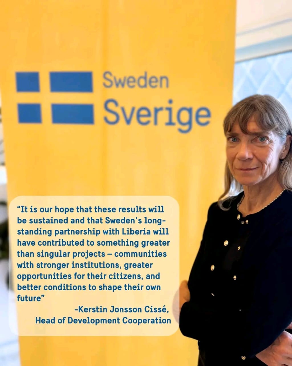 Sweden Ends 18-Year Bilateral Aid to Liberia
