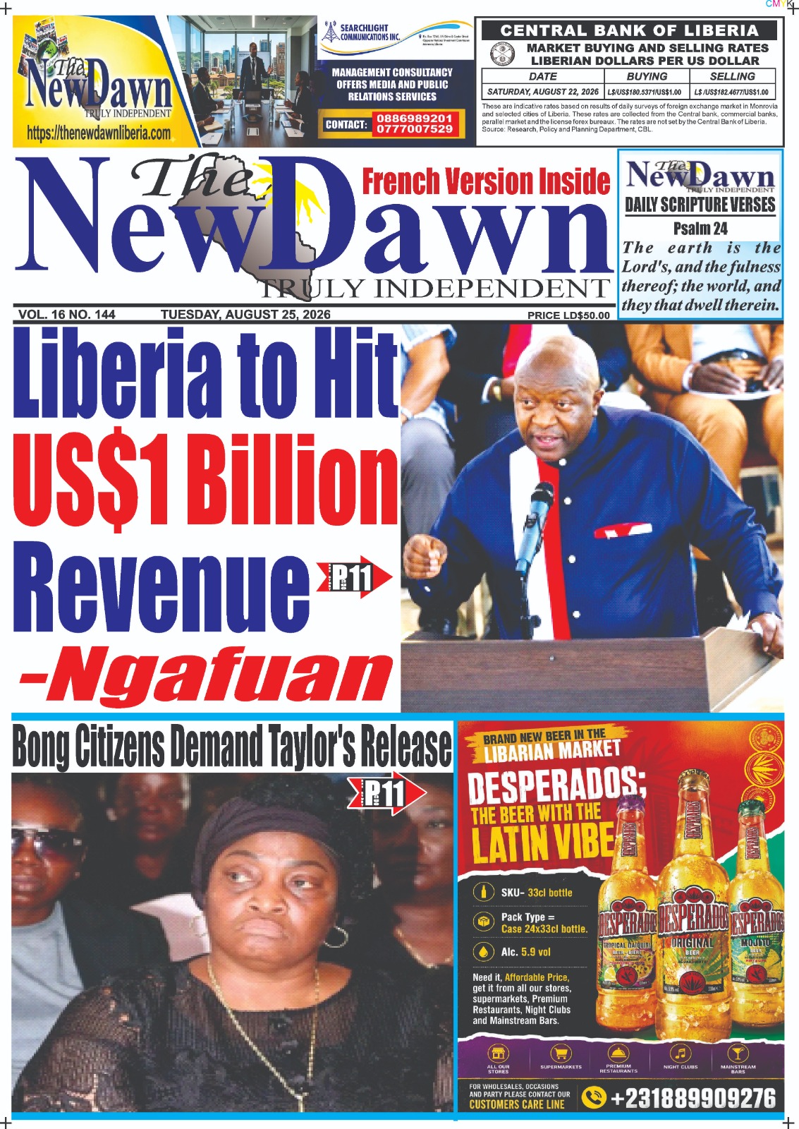 Vol.16 No. 144 TUESDAY, AUGUST 25, 2026