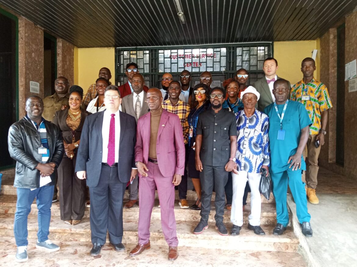 US Embassy Calls for Preservation of Liberian History and National Records as Chargé d’Affaires of the United States Embassy near Monrovia, Mr. Joseph E. Zadrozny ends visit at the National Archives.
