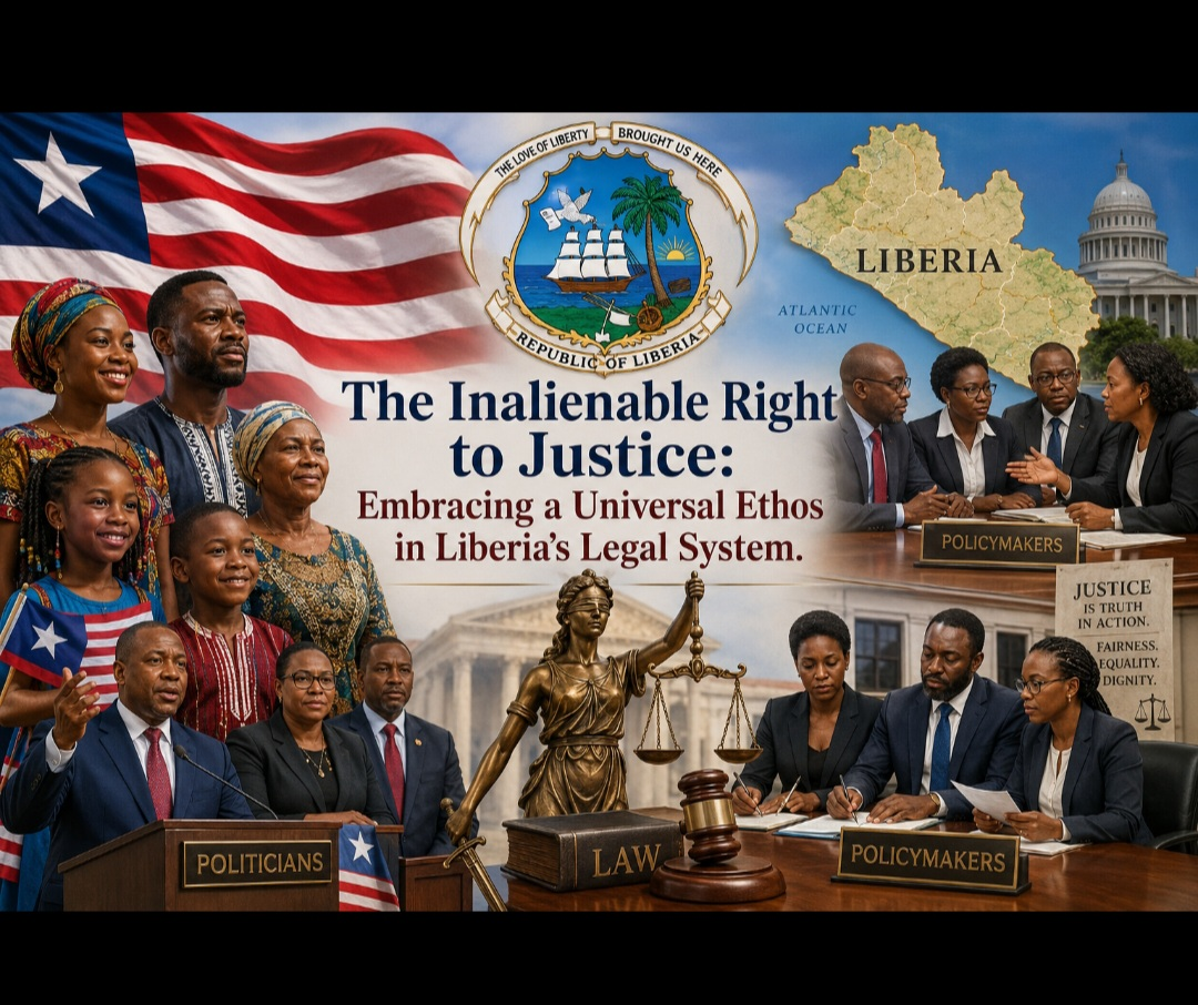 The Inalienable Right to Justice: Embracing a Universal Ethos in Liberia’s Legal System