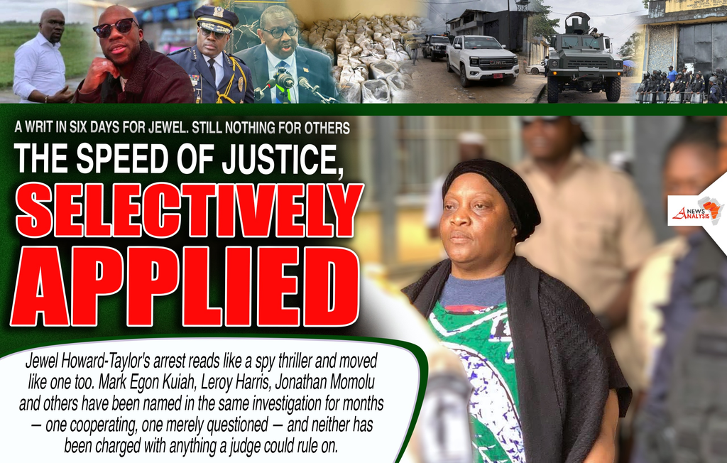 Liberia: Writ In Six Days for Jewel Howard Taylor. Still Nothing for Others – The Speed of Justice Selectively Applied