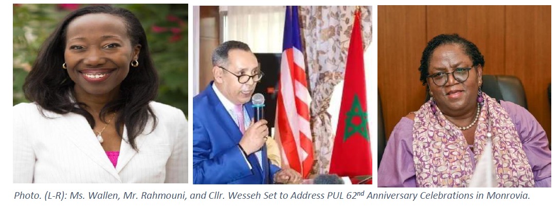 World Bank, Wesseh, Moroccan Diplomat to Address PUL Anniversary