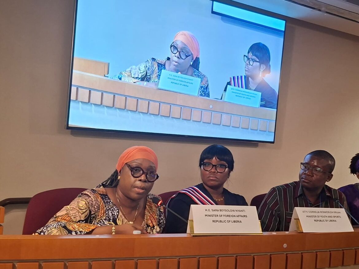 Liberia Pushes Youth, Peace Agenda at UNGA