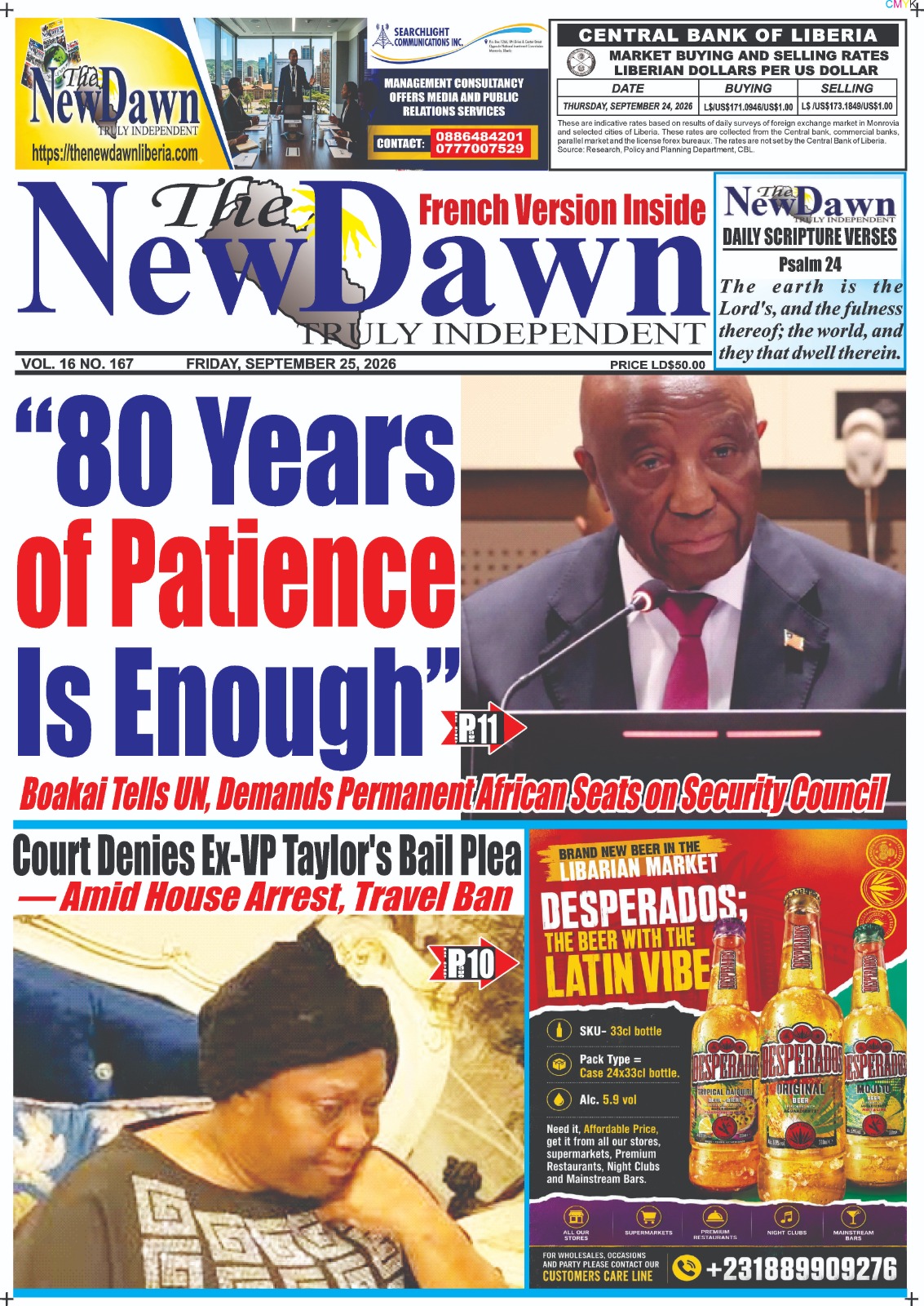 Vol.16 No. 167 FRIDAY, SEPTEMBER 25, 2026