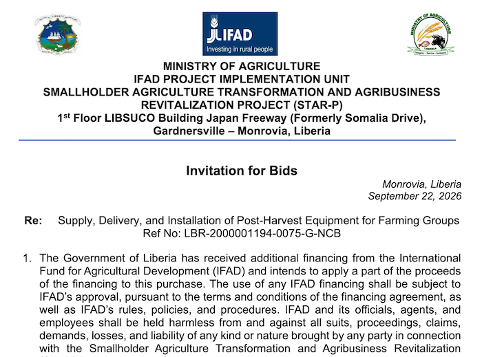 Invitation for Bids st Floor LIBSUCO Building Japan Freeway
