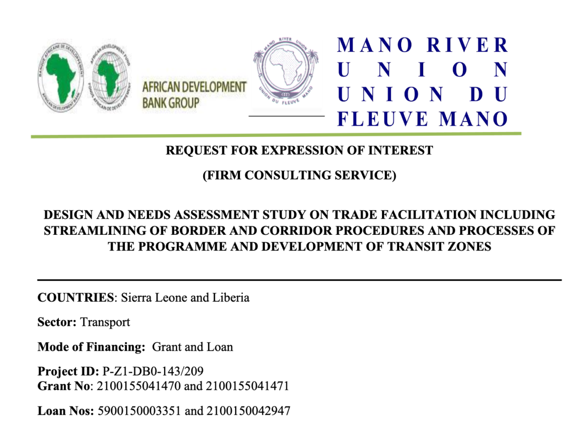 Design And Needs Assessment Study On Trade Facilitation Including