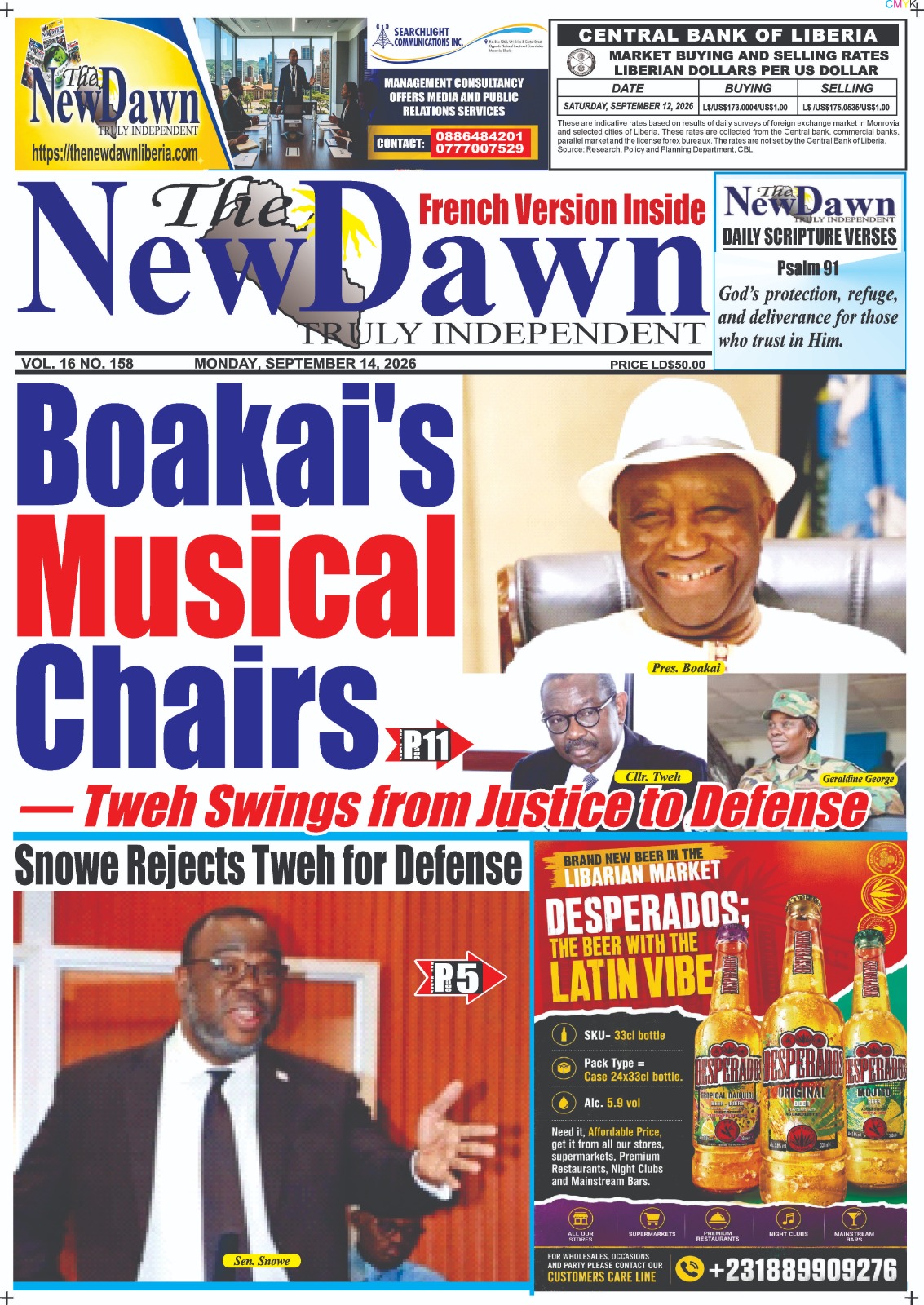 Vol.16 No. 158 MONDAY, SEPTEMBER 14, 2026