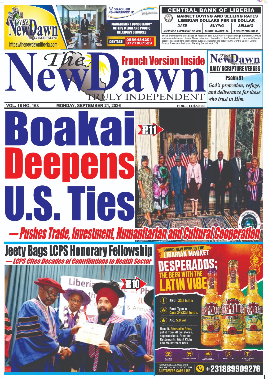 Vol.16 No. 163 MONDAY, SEPTEMBER 21, 2026