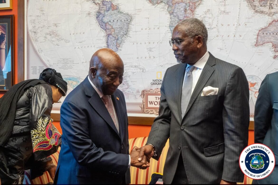 Boakai, Meeks Push Stronger Liberia–U.S. Ties