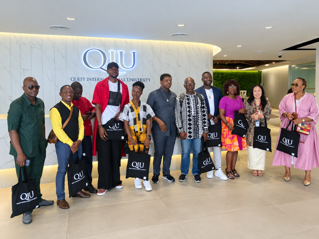 West African Journalists Tour QIU, CEO Pushes Industry-Driven Education