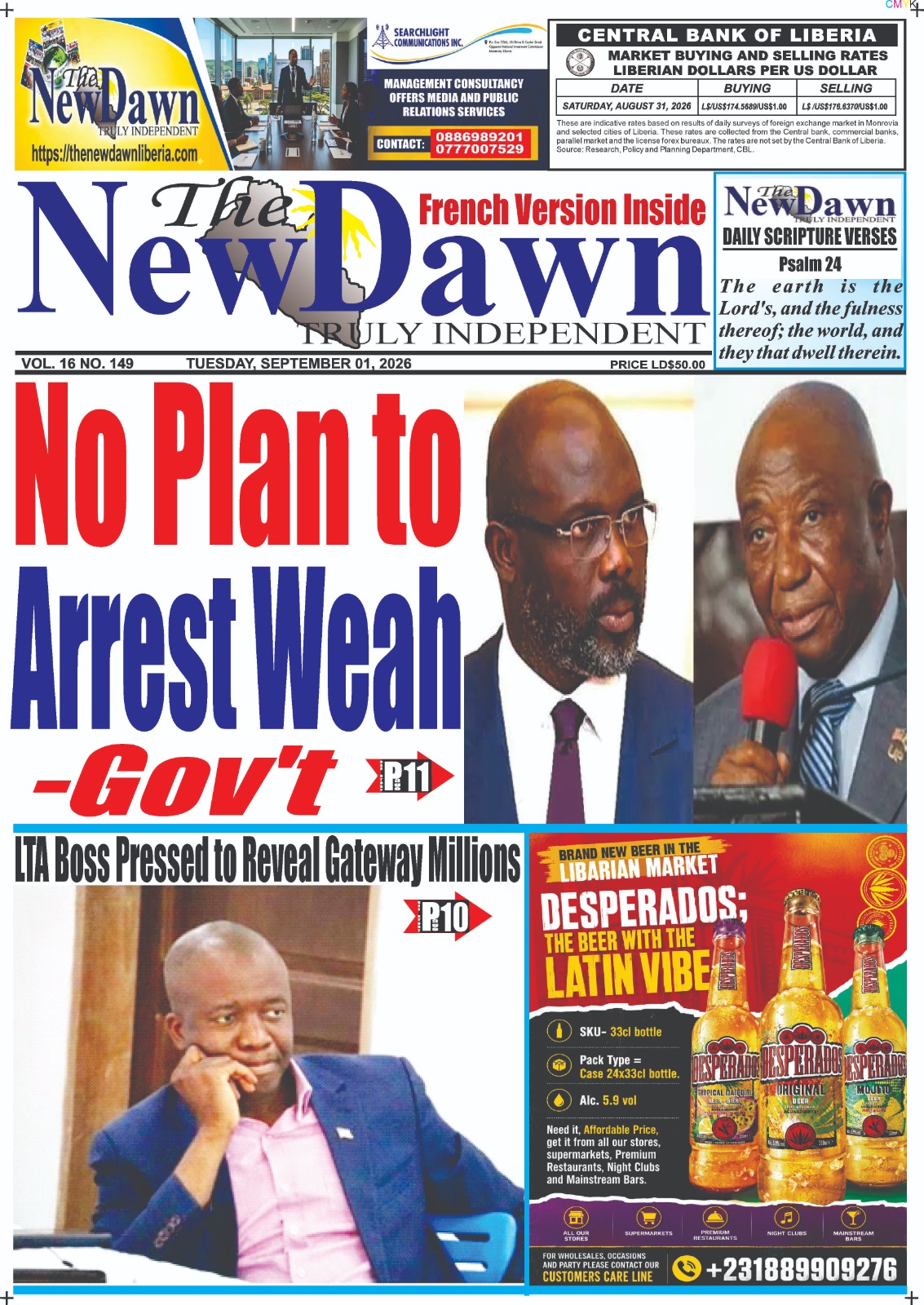 Vol.16 No. 149 TUESDAY, SEPTEMBER 01, 2026