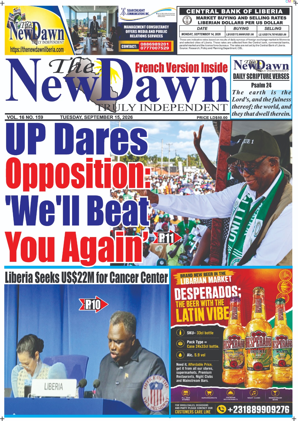 Vol.16 No. 159 TUESDAY, SEPTEMBER 15, 2026