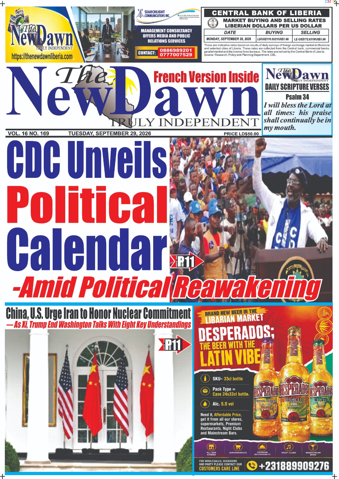 Vol.16 No. 169 TUESDAY, SEPTEMBER 29, 2026