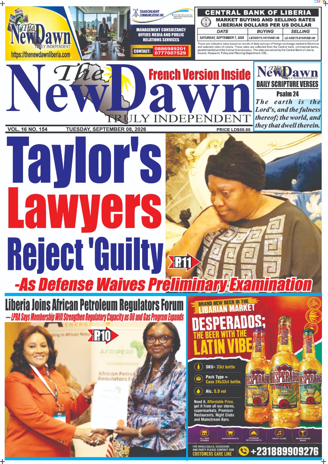 Vol.16 No. 154 TUESDAY, SEPTEMBER 08, 2026