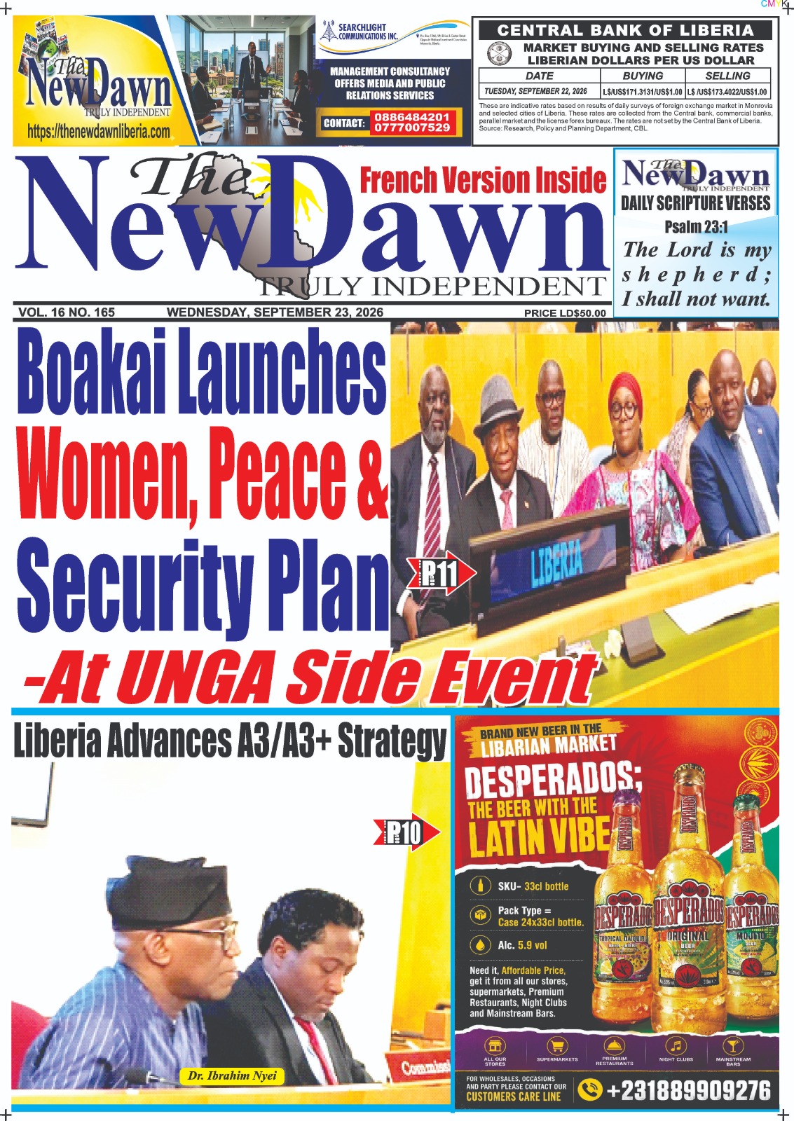 Vol.16 No. 165 WEDNESDAY, SEPTEMBER 23, 2026