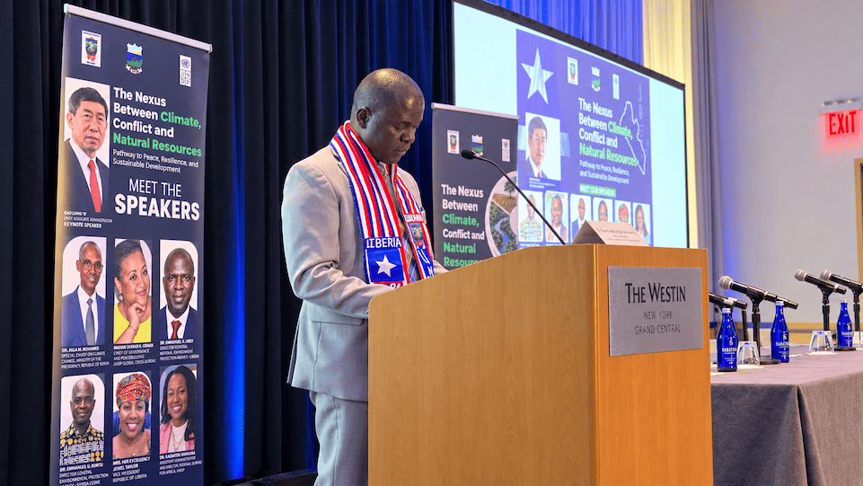 EPA Chief Yarkpawolo Warns Climate Pressures Threaten Peace