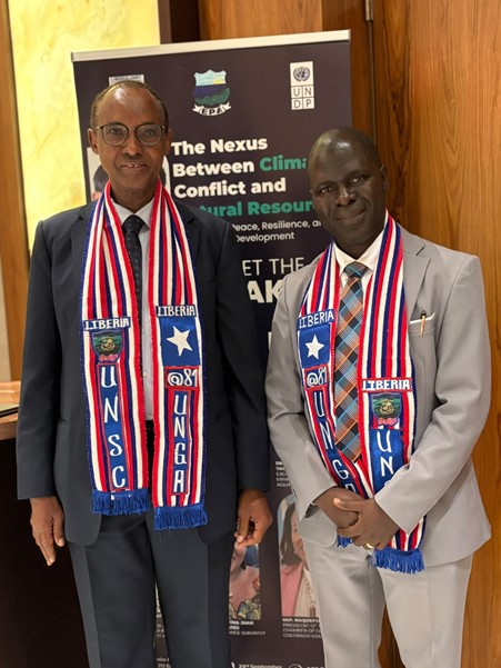 Liberia Champions Climate-Security Agenda -EPA Hosts Security Council Side Event