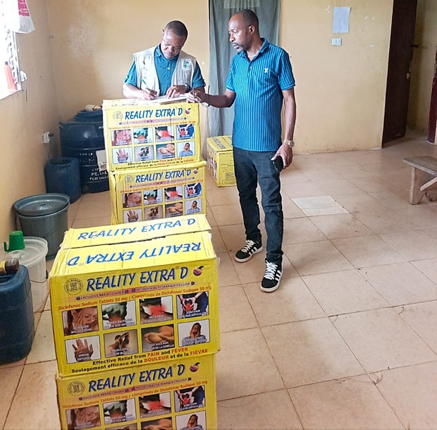 Lmhra Confiscates L$2.2 Million Consignment Of Unregistered Medicines At Mendicorma Border