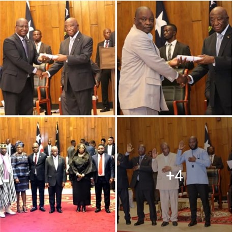 President Demands Accountable Leadership – Warns newly commissioned officials against entitlement