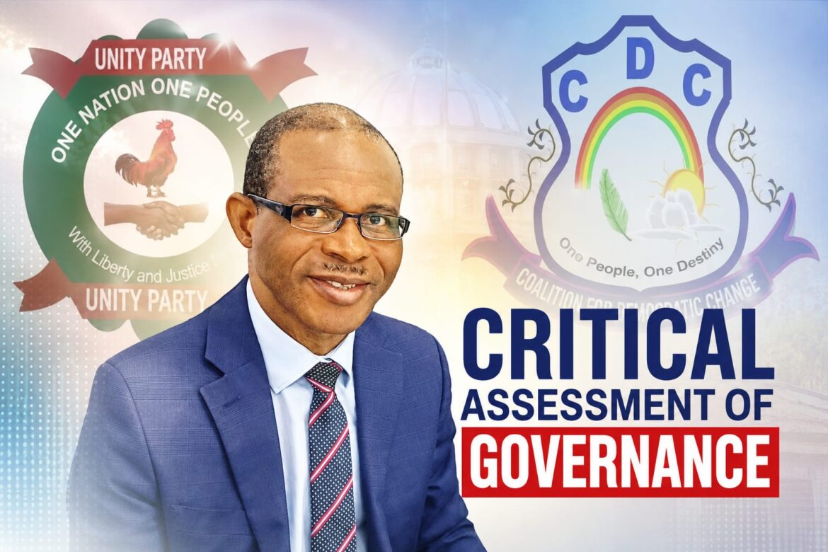 Dr. Nyan Says Cdc And Up Failed To Deliver Meaningful Good Governance