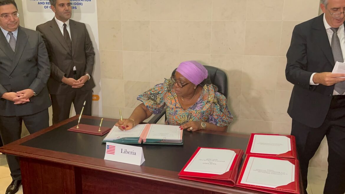 Foreign Minister Signs African Convention on Child Soldiers