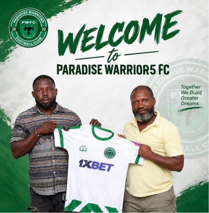 Paradise Warriors FC Appoints Liberian Coach Sekou Dgeorges Manubah as Technical Director