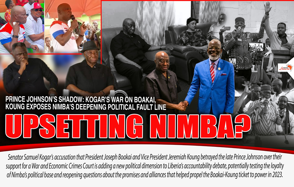Liberia: Prince Johnson’s Shadow: Kogar’s War On Boakai, Koung Exposes Nimba’s Deepening Political Fault Line
