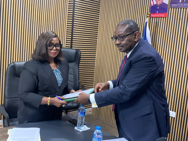 Liberia: Acting Justice Minister Blamo Pledges to Lead With Integrity, Fairness and Impartiality As She Officially Assumes Office