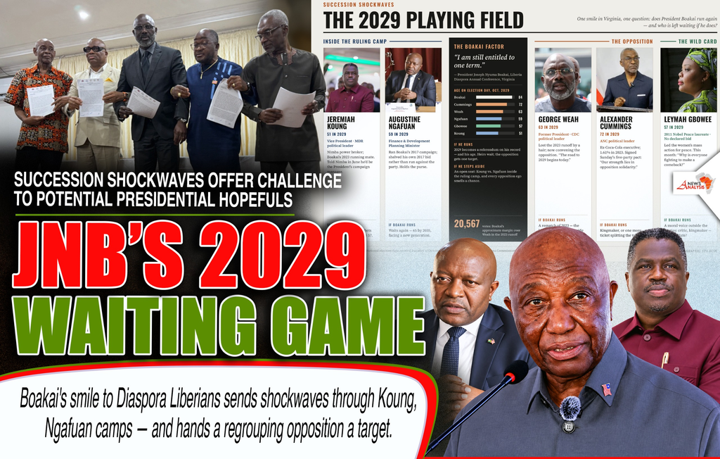 Liberia: Succession Shockwaves Offer Challenge to Potential Presidential Hopefuls