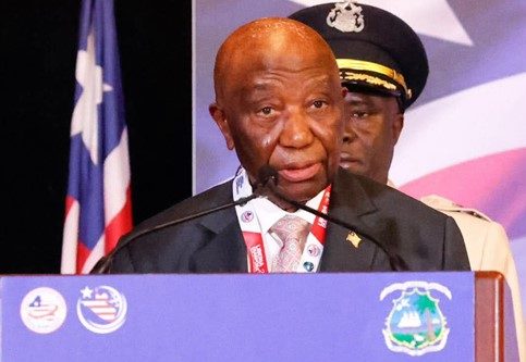 Boakai Demands Diaspora Delivery -Tells Alexandria conference: organize, invest