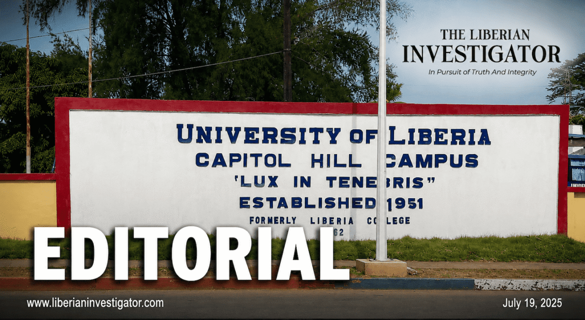 Fund the University of Liberia’s $61.6 Million Request