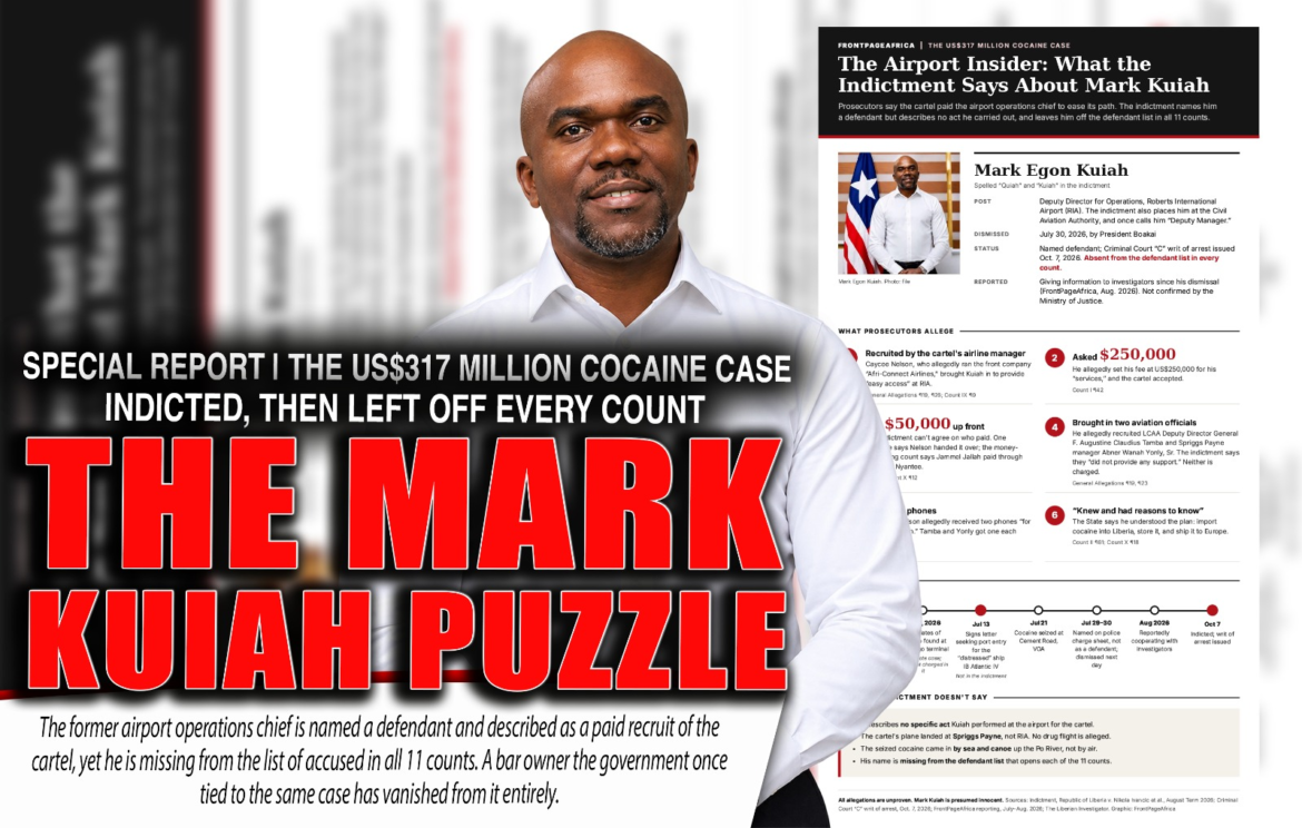 Liberia: The Mark Quiah PUzzle: Named in Drug Indictment, Missing From All 11 Counts