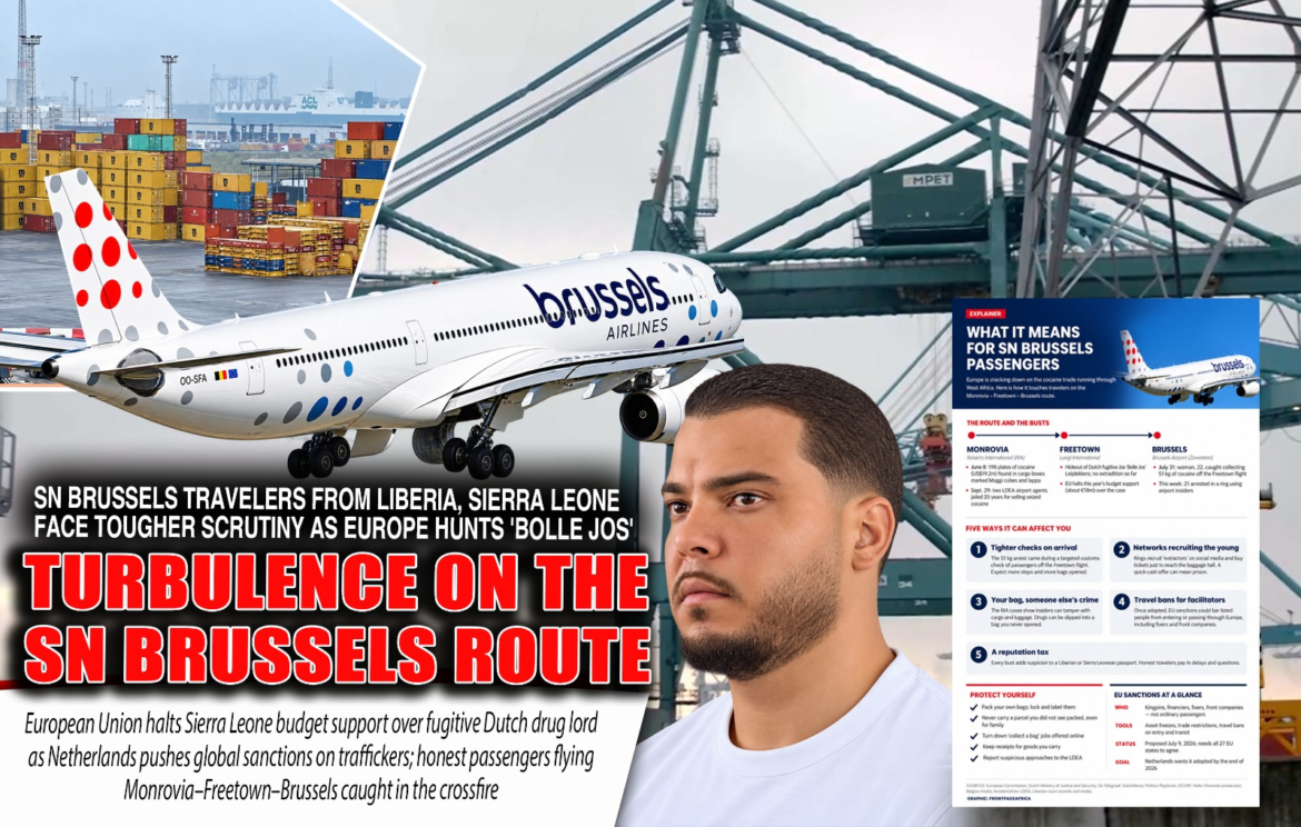 SN Brussels Travelers from Liberia, Sierra Leone Face Tougher Scrutiny as Europe Hunts ‘Bolle Jos’