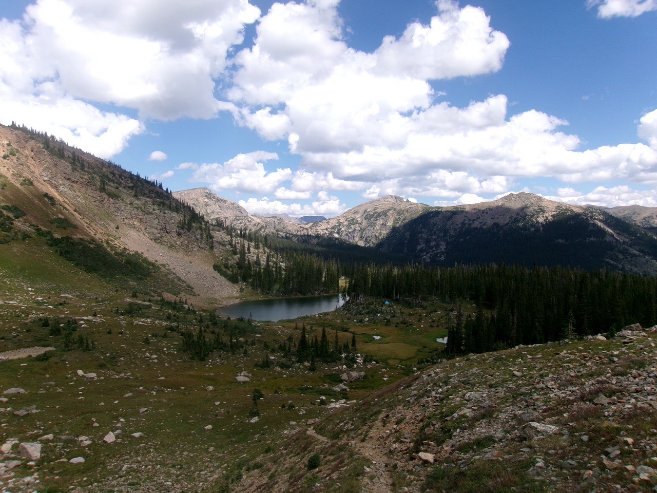 Hagerman Lake and the Continental Divide, CO - Locava