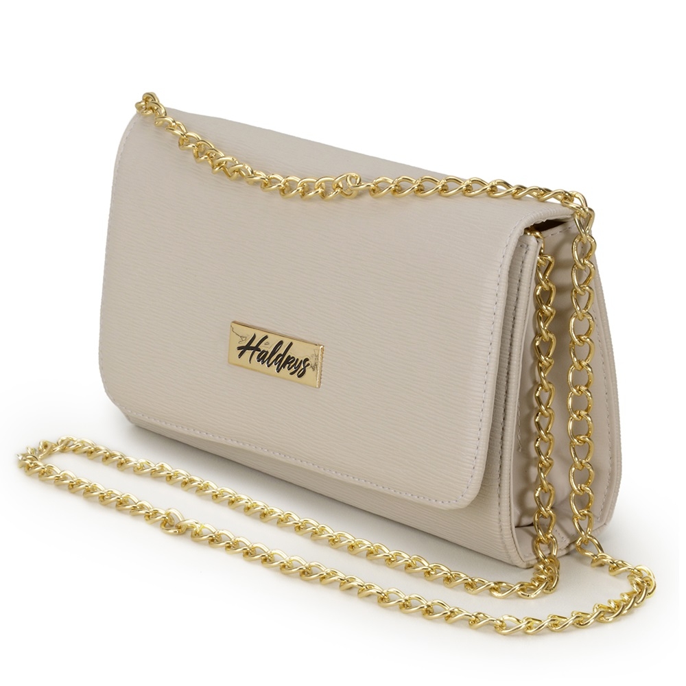 Bolsa Clutch P/ Festa Haldrys Com Alça De Corrente Fecho Magnético