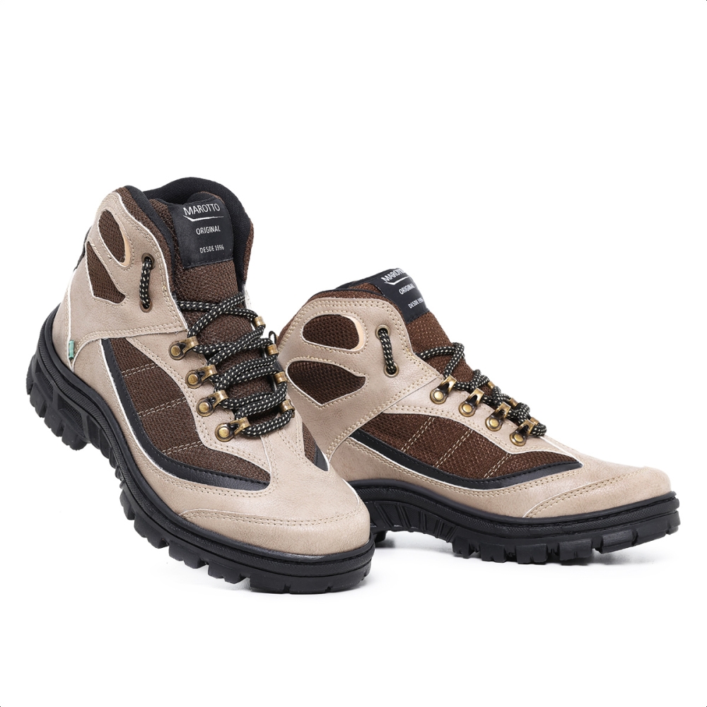 Bota Adventure Feminino Cadarço Resistente Trilha Rapel Sola Tratorada