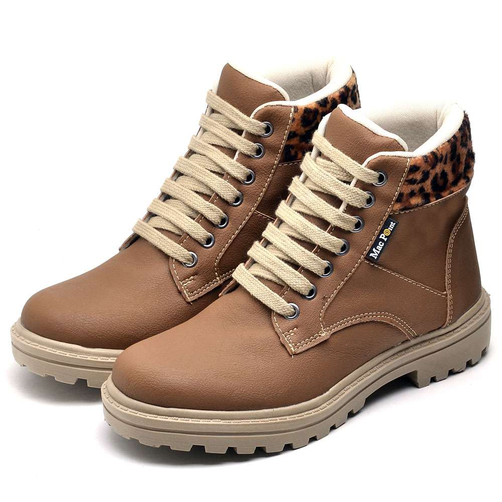 Bota Coturno Mac Point Castanho