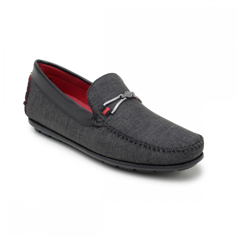 Mocassim Casual Masculino Op Santos Preto