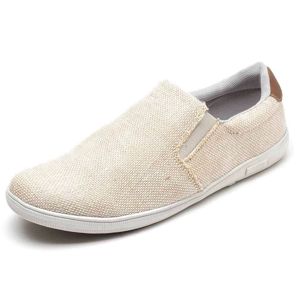 Sapatênis Slip On Mac Point Bege