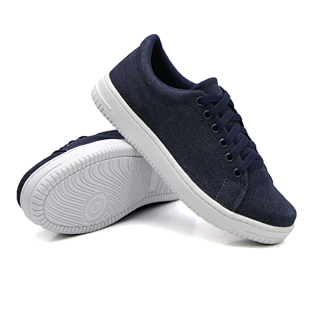 Tênis Casual Feminino Dk Shoes com Cadarço Marinho