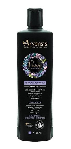 ARVENSIS - Creme Ativador de Cachos Cacheado e ondulados Vegano - 500ml