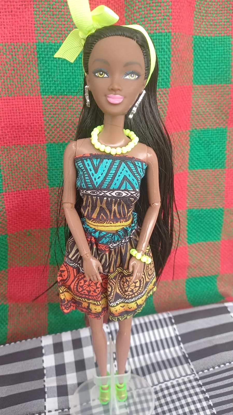 Boneca Barbie Negra - MODELO 00101