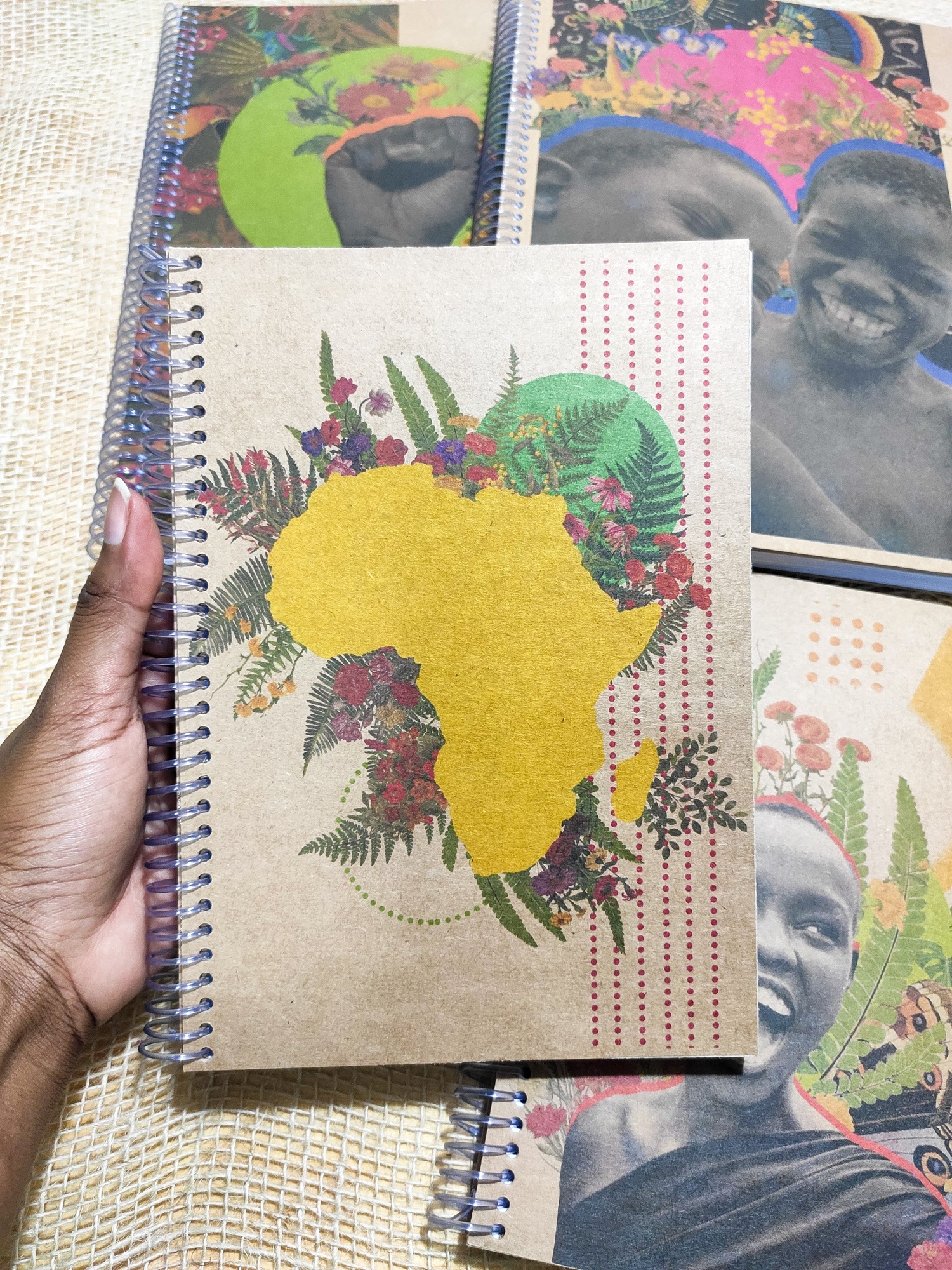 Caderno A5 África