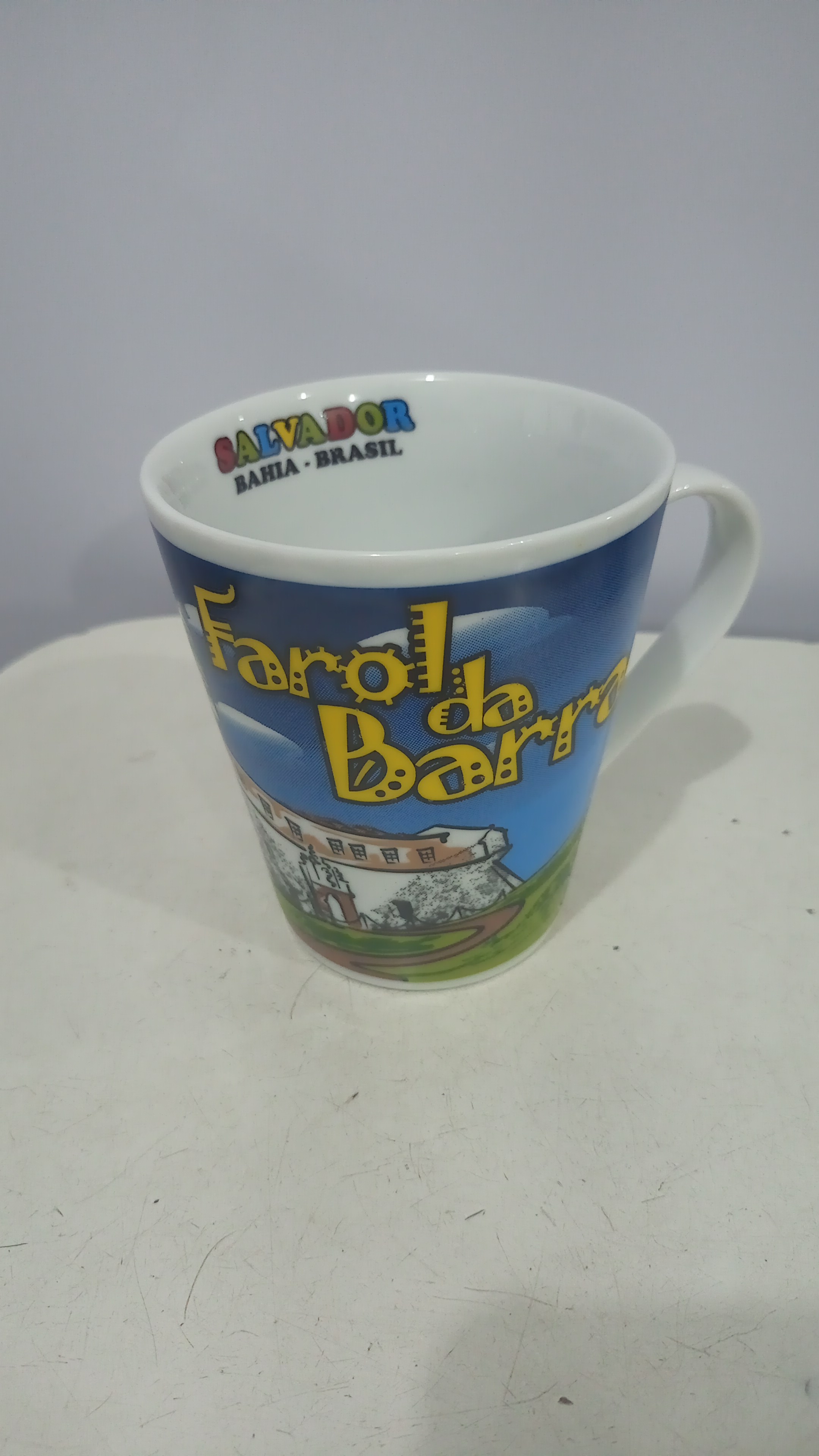 Caneca de Louça Farol da Barra