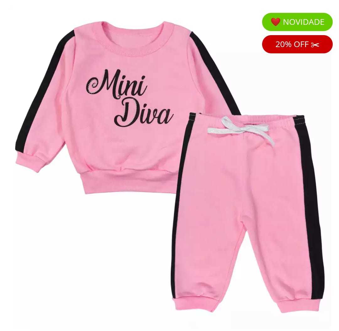 Conjunto de Moleton Mini Diva 